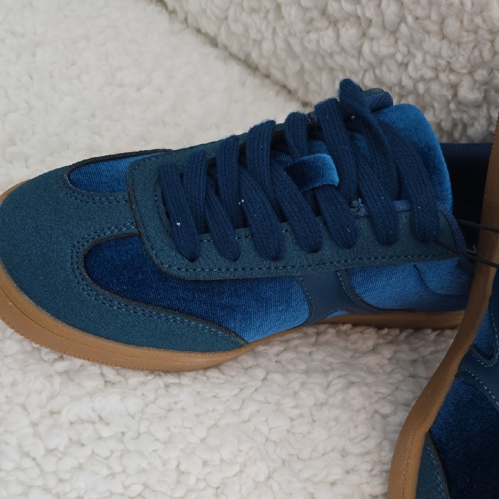 No Boundaries Teal and Brown Sneakers - Picture 5 of 7